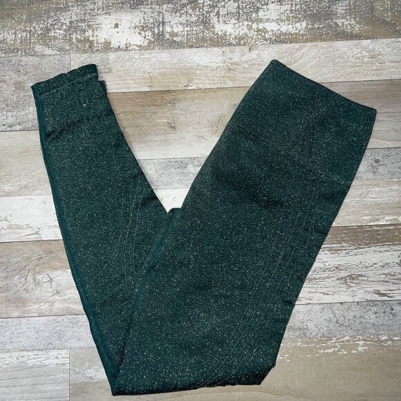 NWT Fabletics Seamless High-Waisted Legging Everpine Sparkle Size M - Picture 3 of 9